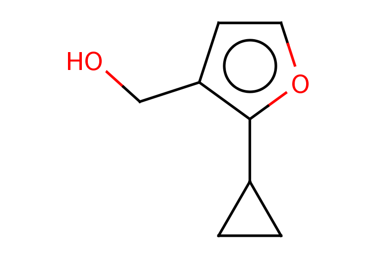 (2-cyclopropylfuran-3-yl)methanol