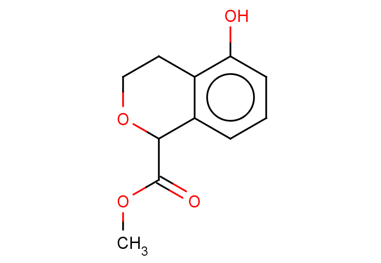 methyl 5-hydroxy-3,4-dihydro-1H-2-benzopyran-1-carboxylate