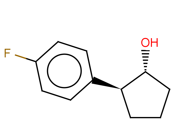 rac-(1R,2S)-2-(4-fluorophenyl)cyclopentan-1-ol, trans