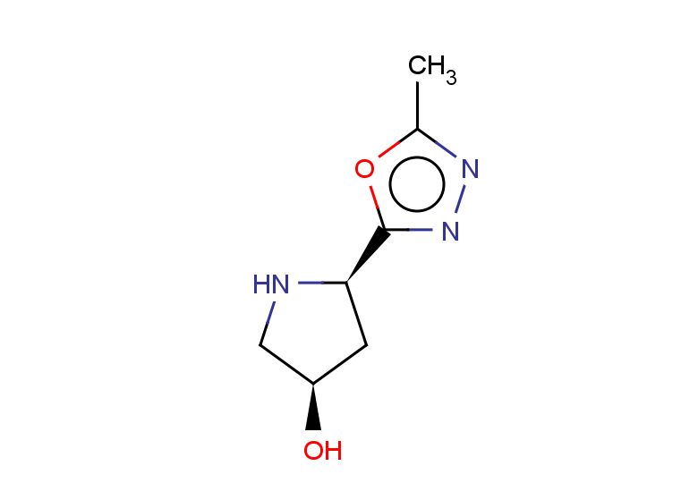 (3R,5R)-5-(5-methyl-1,3,4-oxadiazol-2-yl)pyrrolidin-3-ol
