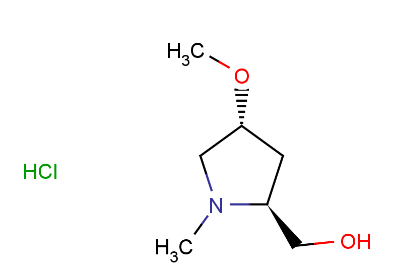 [(2S,4R)-4-methoxy-1-methylpyrrolidin-2-yl]methanol hydrochloride