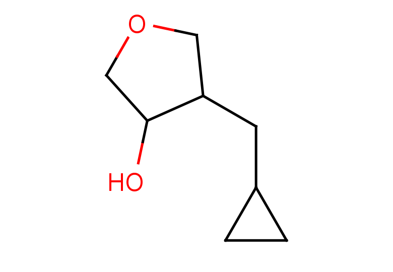 4-(cyclopropylmethyl)oxolan-3-ol, Mixture of diastereomers