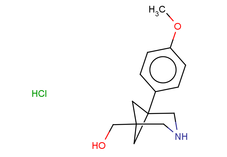 [5-(4-methoxyphenyl)-3-azabicyclo[3.1.1]heptan-1-yl]methanol hydrochloride