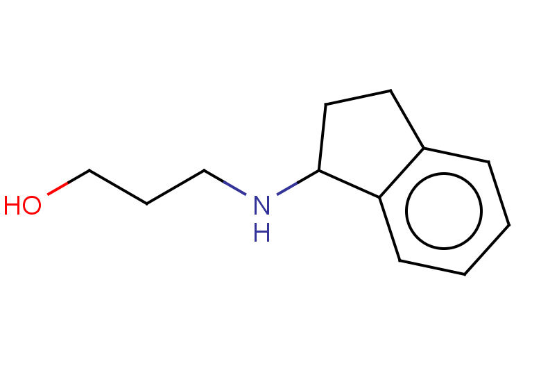 3-[(2,3-dihydro-1H-inden-1-yl)amino]propan-1-ol