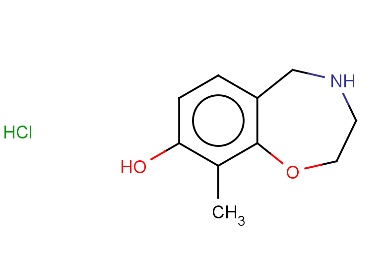 9-methyl-2,3,4,5-tetrahydro-1,4-benzoxazepin-8-ol hydrochloride
