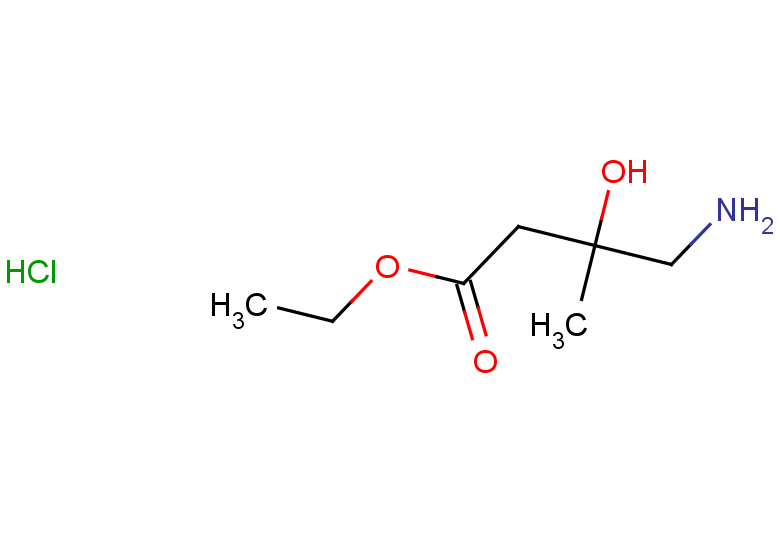 ethyl 4-amino-3-hydroxy-3-methylbutanoate hydrochloride