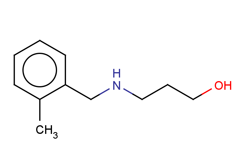 3-{[(2-methylphenyl)methyl]amino}propan-1-ol