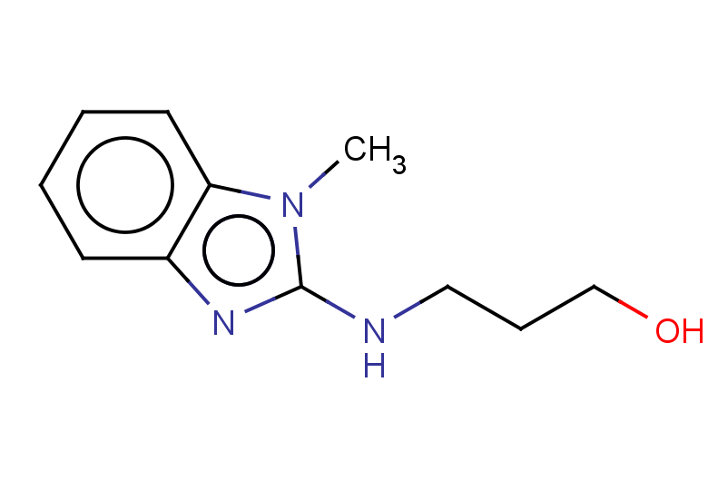 3-[(1-methyl-1H-1,3-benzodiazol-2-yl)amino]propan-1-ol