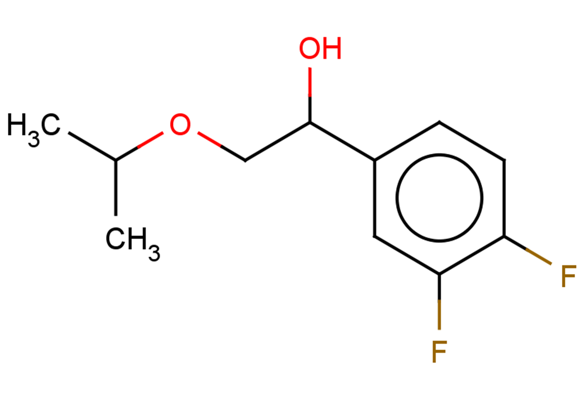1-(3,4-difluorophenyl)-2-(propan-2-yloxy)ethan-1-ol