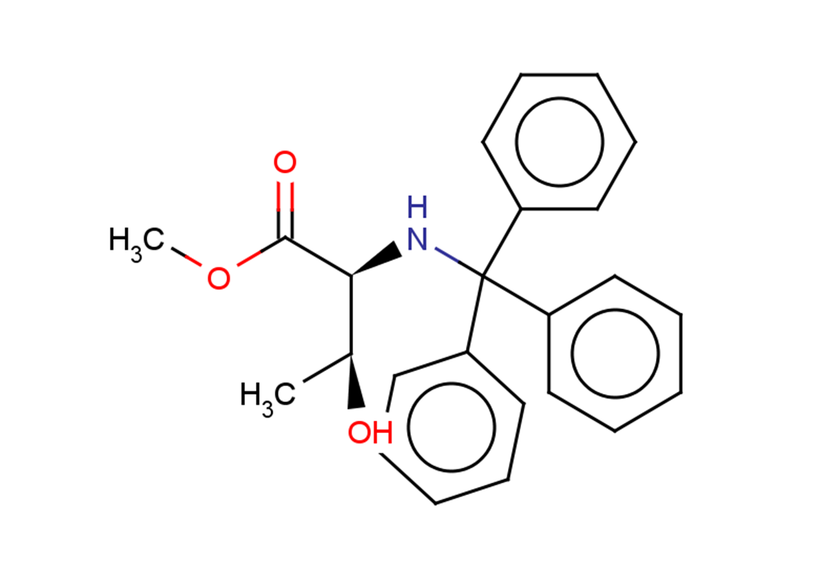 methyl (2S,3S)-3-hydroxy-2-[(triphenylmethyl)amino]butanoate