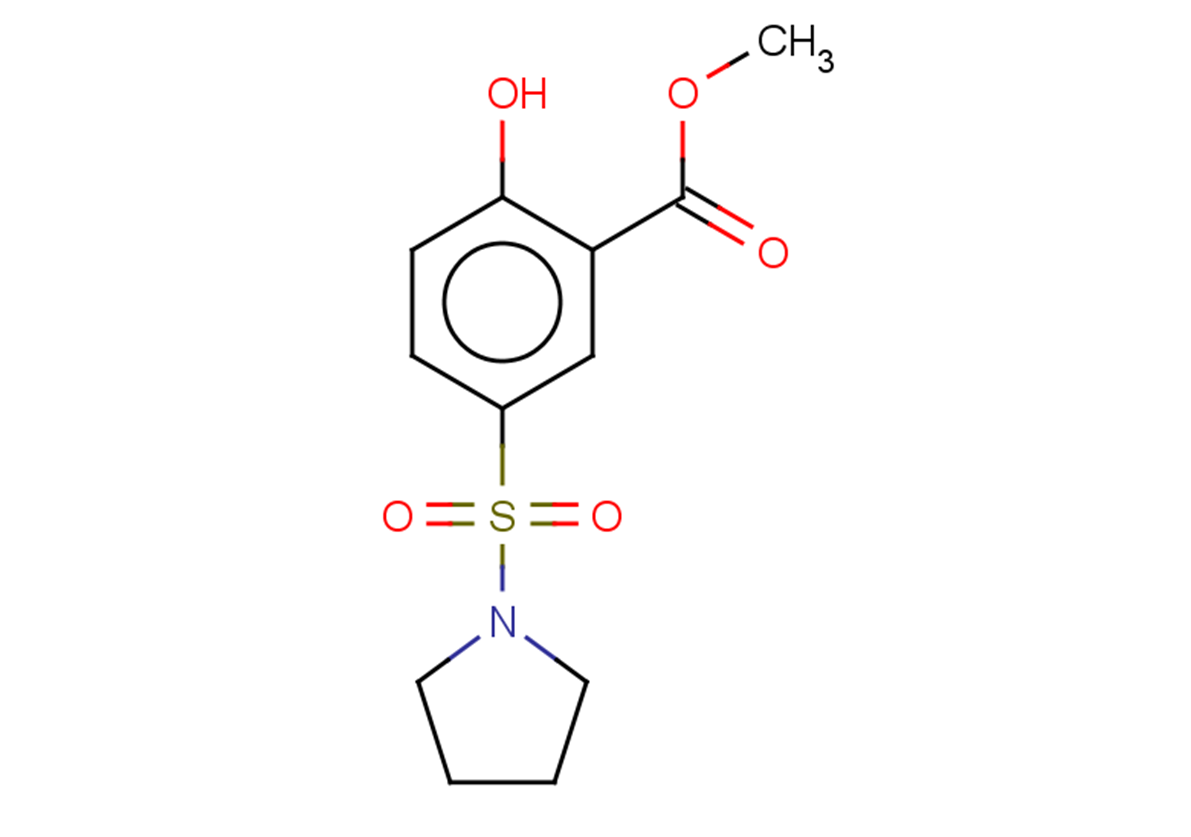 methyl 2-hydroxy-5-(pyrrolidine-1-sulfonyl)benzoate