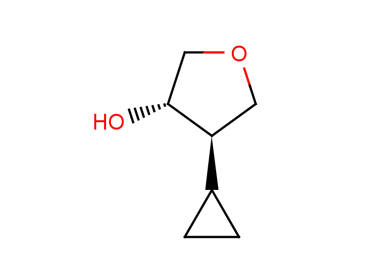 rac-(3R,4S)-4-cyclopropyloxolan-3-ol, trans