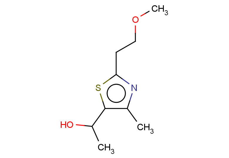 1-[2-(2-methoxyethyl)-4-methyl-1,3-thiazol-5-yl]ethan-1-ol