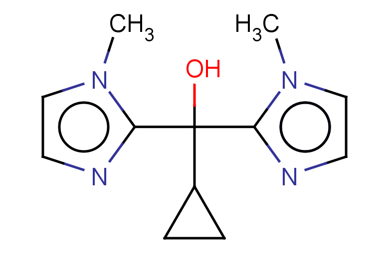 cyclopropylbis(1-methyl-1H-imidazol-2-yl)methanol