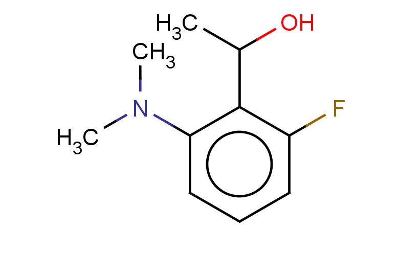 1-[2-(dimethylamino)-6-fluorophenyl]ethan-1-ol