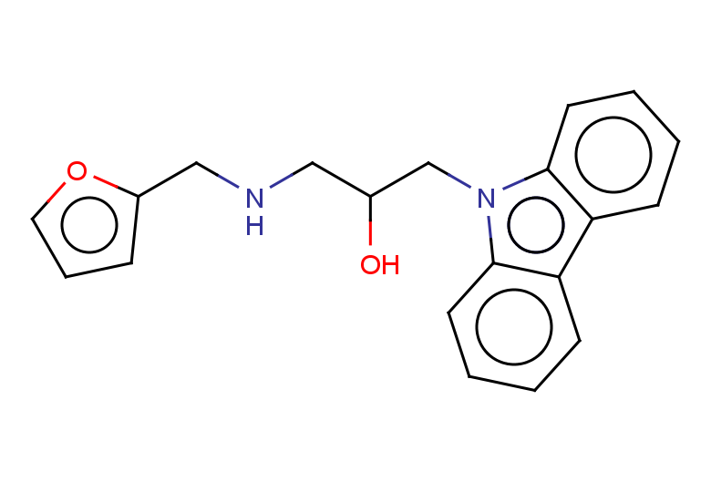 1-(9H-carbazol-9-yl)-3-{[(furan-2-yl)methyl]amino}propan-2-ol