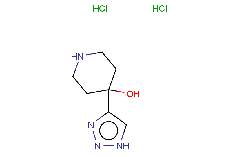 4-(1H-1,2,3-triazol-4-yl)piperidin-4-ol dihydrochloride