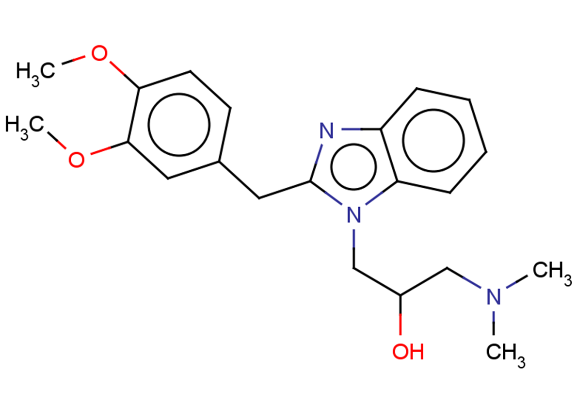 1-{2-[(3,4-dimethoxyphenyl)methyl]-1H-1,3-benzodiazol-1-yl}-3-(dimethylamino)propan-2-ol
