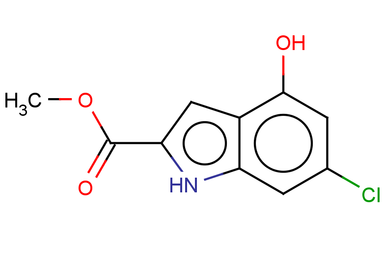 methyl 6-chloro-4-hydroxy-1H-indole-2-carboxylate