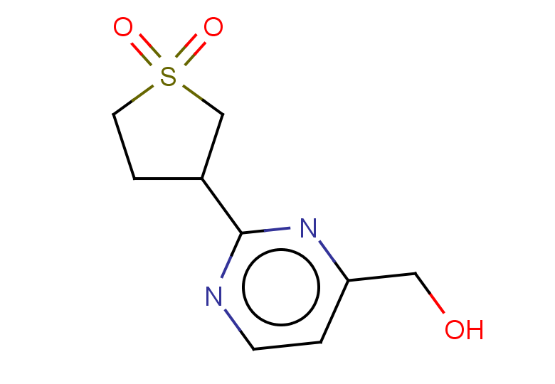 3-[4-(hydroxymethyl)pyrimidin-2-yl]-1lambda6-thiolane-1,1-dione