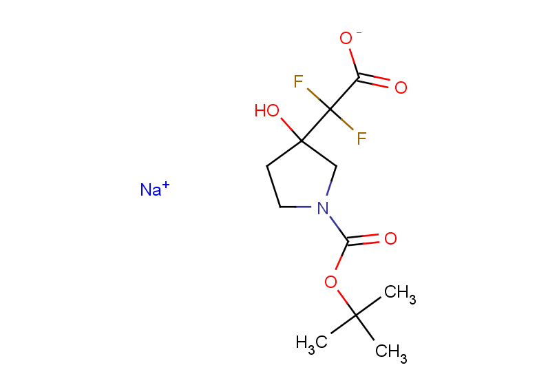 sodium 2-{1-[(tert-butoxy)carbonyl]-3-hydroxypyrrolidin-3-yl}-2,2-difluoroacetate