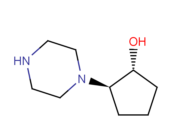 rac-(1R,2R)-2-(piperazin-1-yl)cyclopentan-1-ol, trans