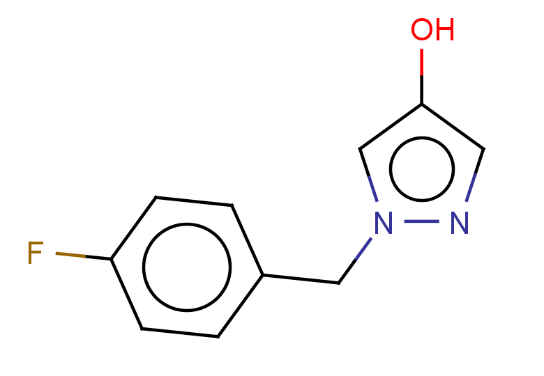 1-[(4-fluorophenyl)methyl]-1H-pyrazol-4-ol
