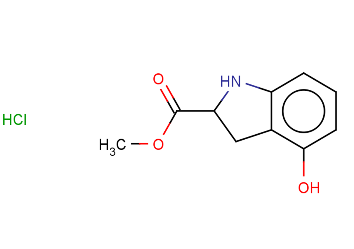 methyl 4-hydroxy-2,3-dihydro-1H-indole-2-carboxylate hydrochloride