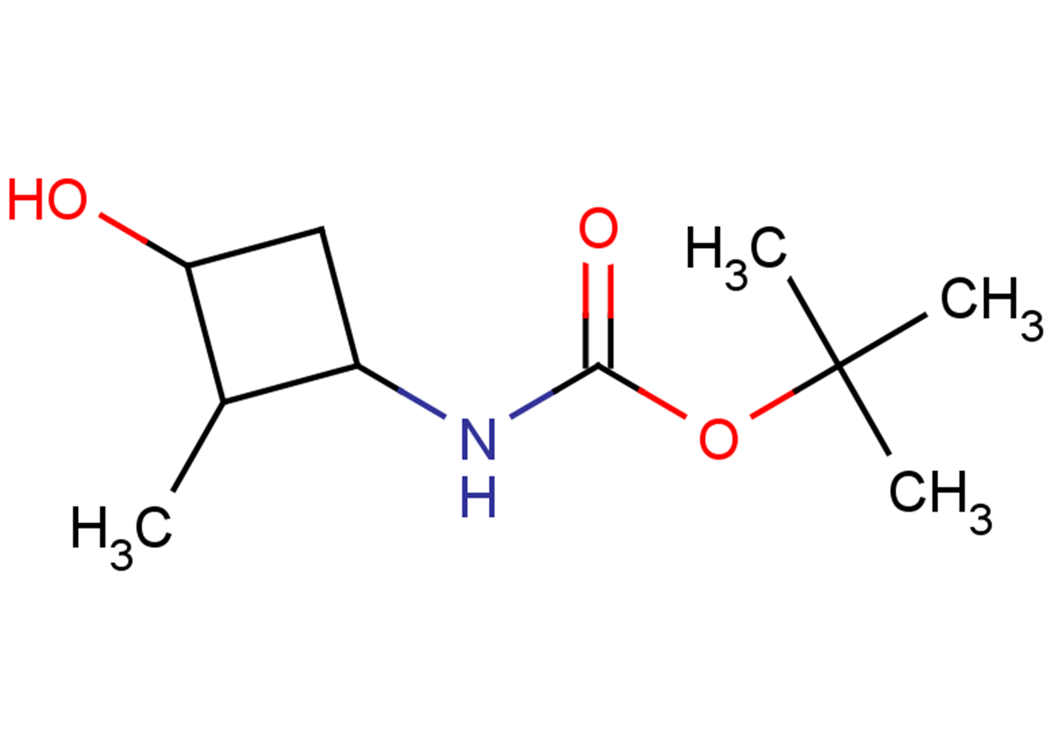tert-butyl N-(3-hydroxy-2-methylcyclobutyl)carbamate