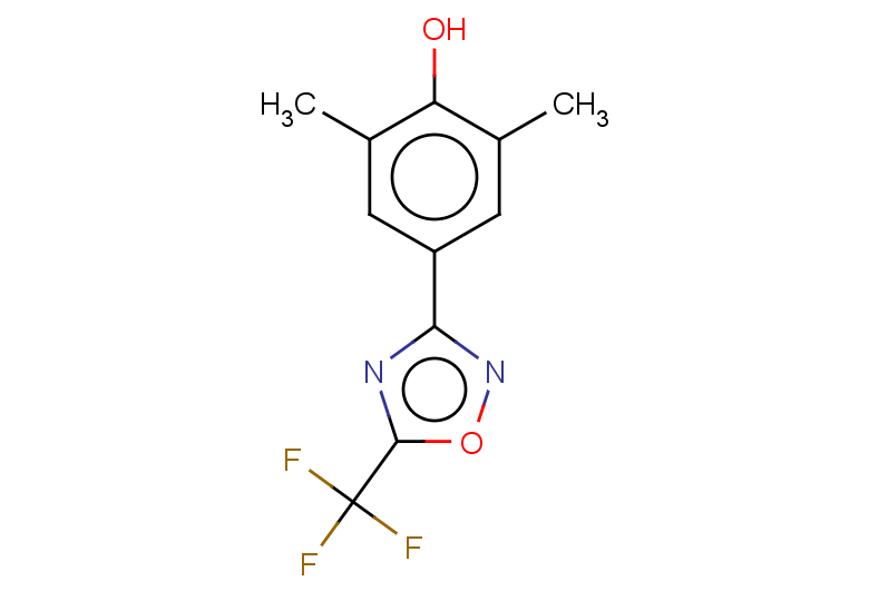 2,6-dimethyl-4-[5-(trifluoromethyl)-1,2,4-oxadiazol-3-yl]phenol