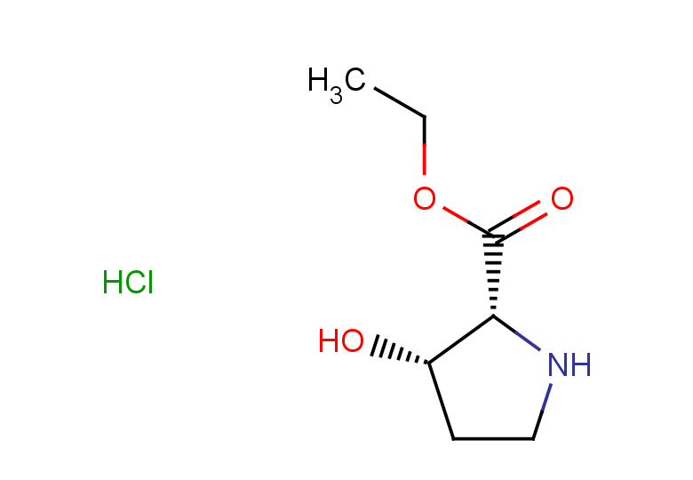 rac-ethyl (2R,3S)-3-hydroxypyrrolidine-2-carboxylate hydrochloride, cis