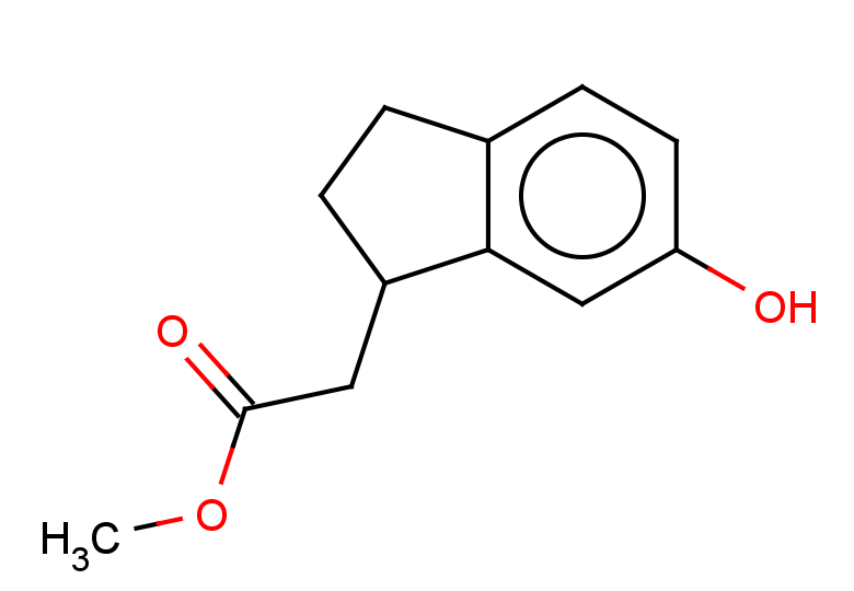 methyl 2-(6-hydroxy-2,3-dihydro-1H-inden-1-yl)acetate