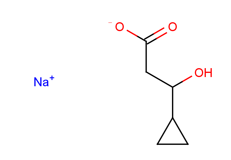 sodium 3-cyclopropyl-3-hydroxypropanoate