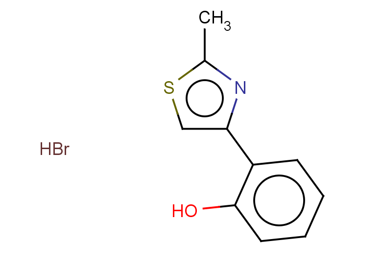 2-(2-methyl-1,3-thiazol-4-yl)phenol hydrobromide