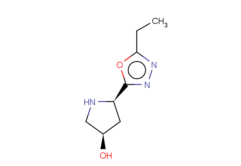 (3R,5R)-5-(5-ethyl-1,3,4-oxadiazol-2-yl)pyrrolidin-3-ol