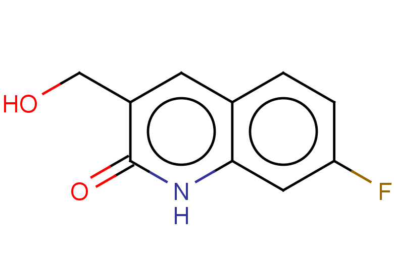 7-fluoro-3-(hydroxymethyl)-1,2-dihydroquinolin-2-one