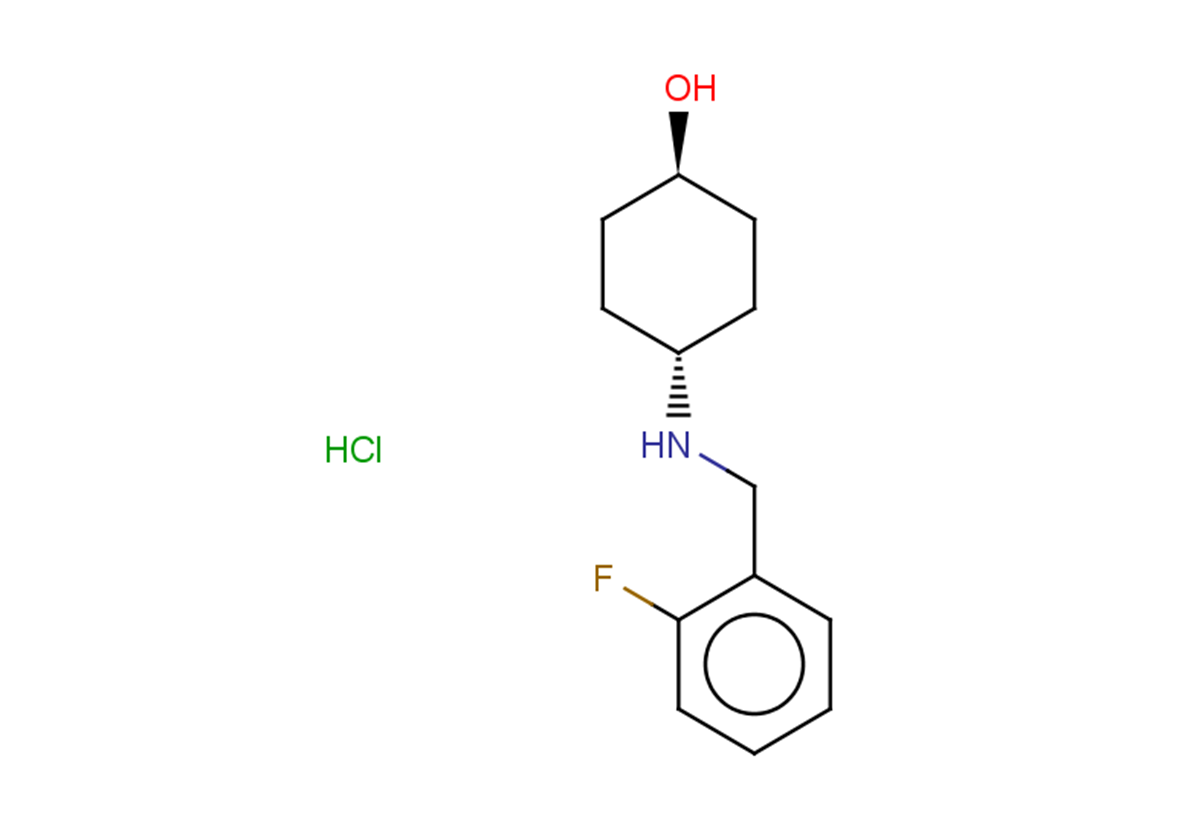 rac-(1r,4r)-4-{[(2-fluorophenyl)methyl]amino}cyclohexan-1-ol hydrochloride, trans