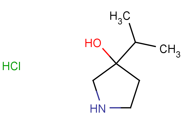 3-(propan-2-yl)pyrrolidin-3-ol hydrochloride