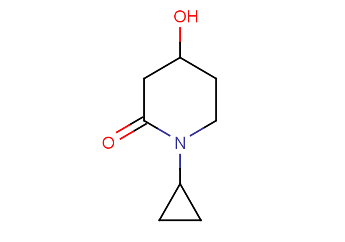 1-cyclopropyl-4-hydroxypiperidin-2-one