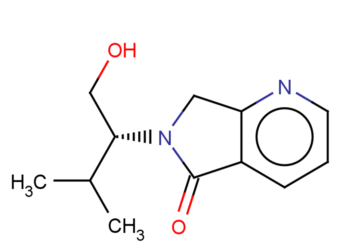 6-[(2R)-1-hydroxy-3-methylbutan-2-yl]-5H,6H,7H-pyrrolo[3,4-b]pyridin-5-one