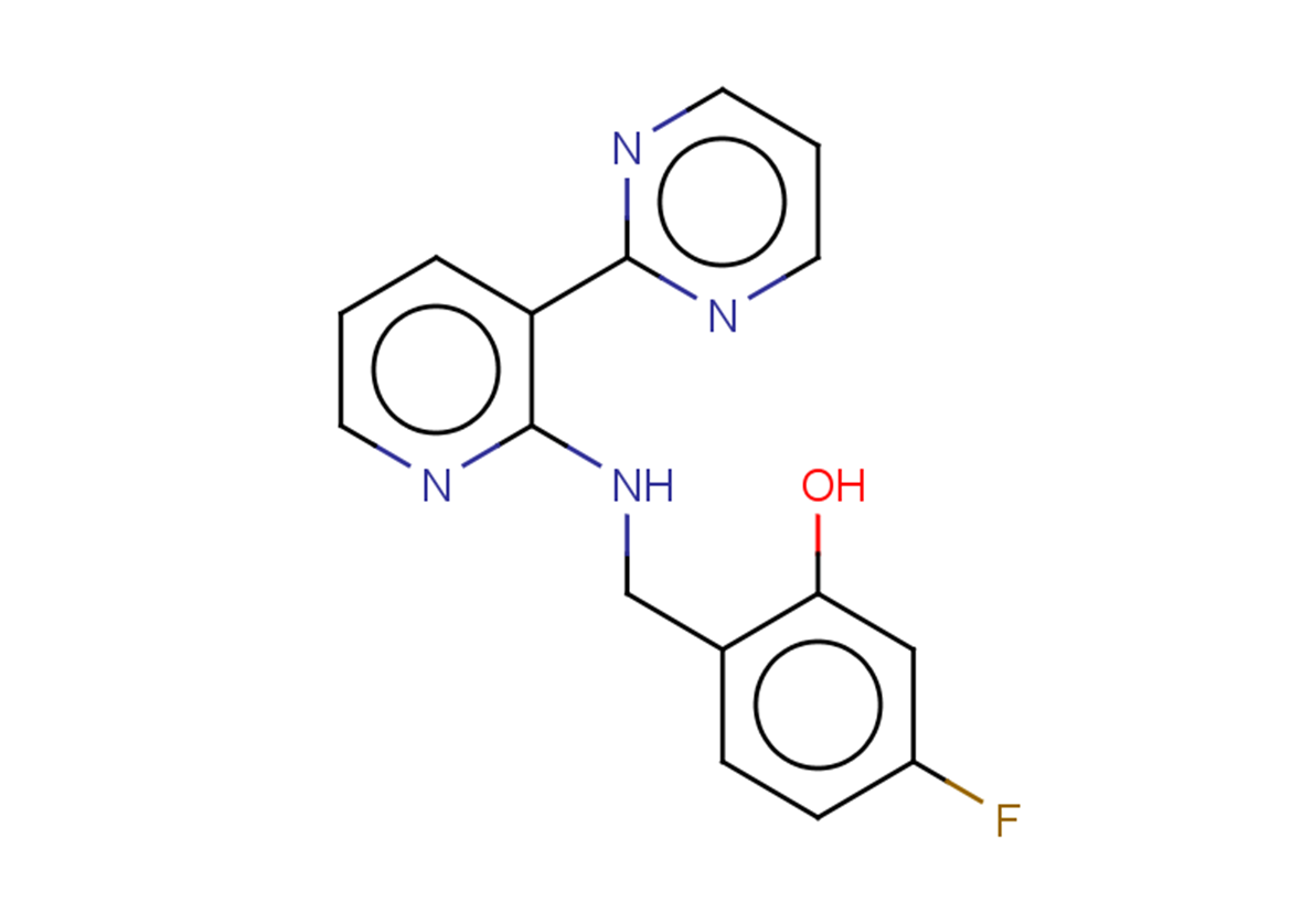 5-fluoro-2-({[3-(pyrimidin-2-yl)pyridin-2-yl]amino}methyl)phenol