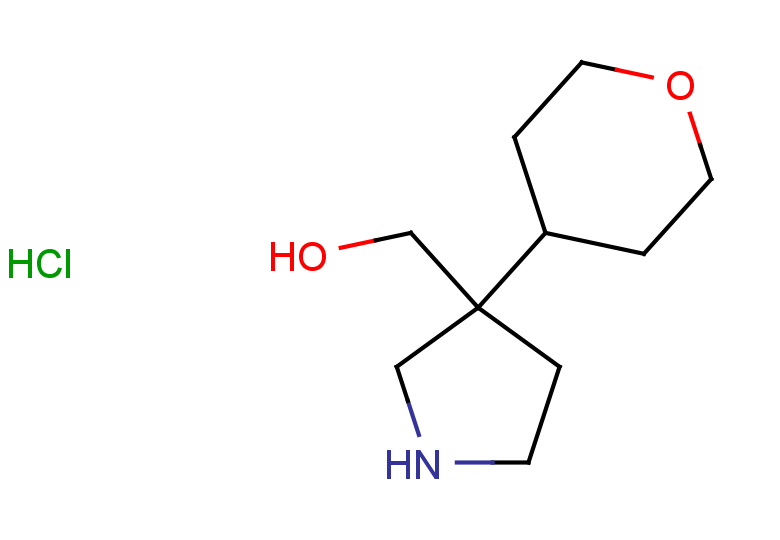 [3-(oxan-4-yl)pyrrolidin-3-yl]methanol hydrochloride