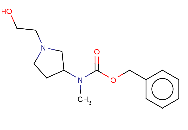 [1-(2-HYDROXY-ETHYL)-PYRROLIDIN-3-YL]-METHYL-CARBAMIC ACID BENZYL ESTER