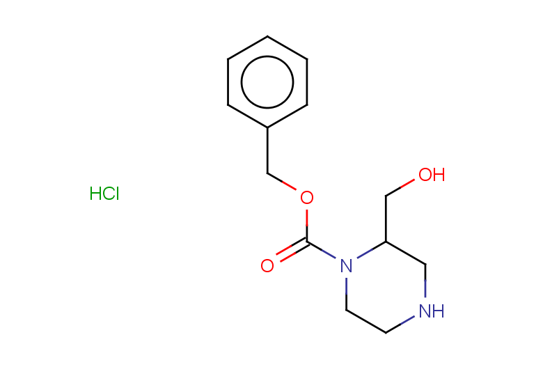 benzyl 2-(hydroxymethyl)piperazine-1-carboxylate hydrochloride