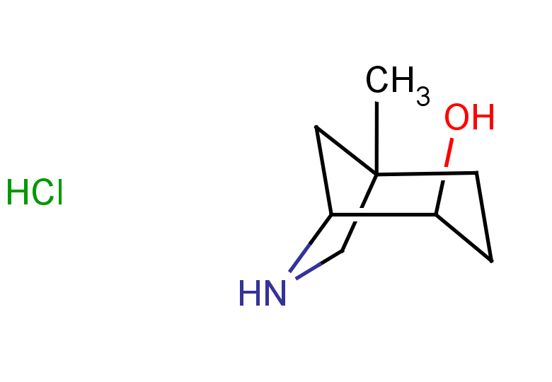 1-methyl-6-azabicyclo[3.2.1]octan-4-ol hydrochloride