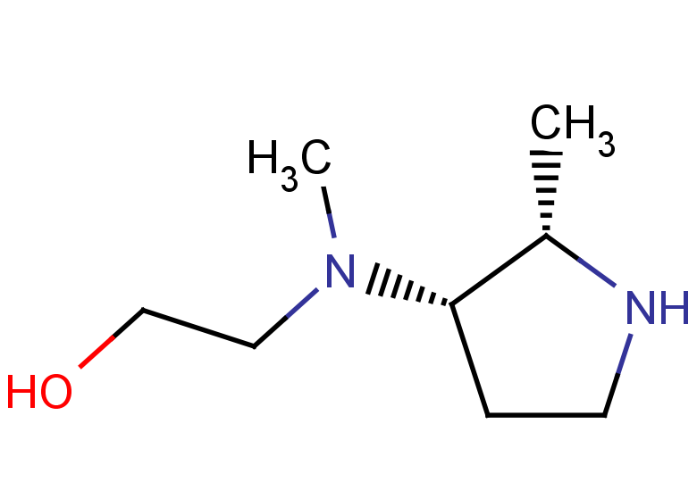 rac-2-{methyl[(2R,3R)-2-methylpyrrolidin-3-yl]amino}ethan-1-ol, cis
