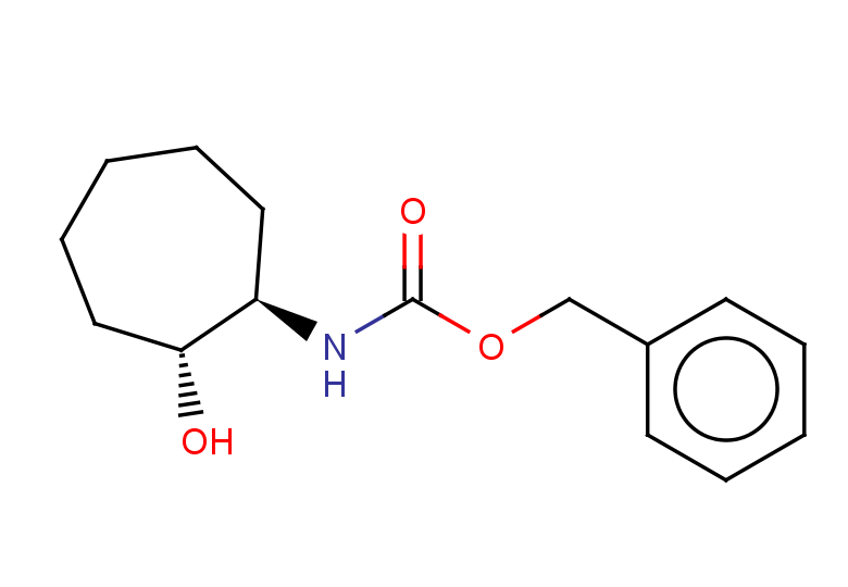 benzyl N-[(1R,2R)-2-hydroxycycloheptyl]carbamate
