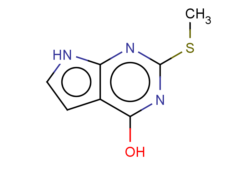 2-(methylsulfanyl)-7H-pyrrolo[2,3-d]pyrimidin-4-ol