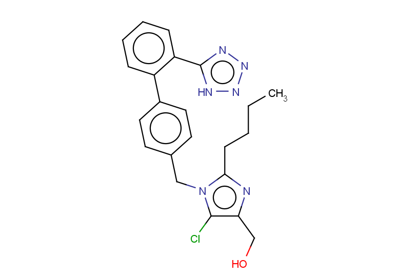 [2-butyl-5-chloro-1-({4-[2-(1H-1,2,3,4-tetrazol-5-yl)phenyl]phenyl}methyl)-1H-imidazol-4-yl]methanol
