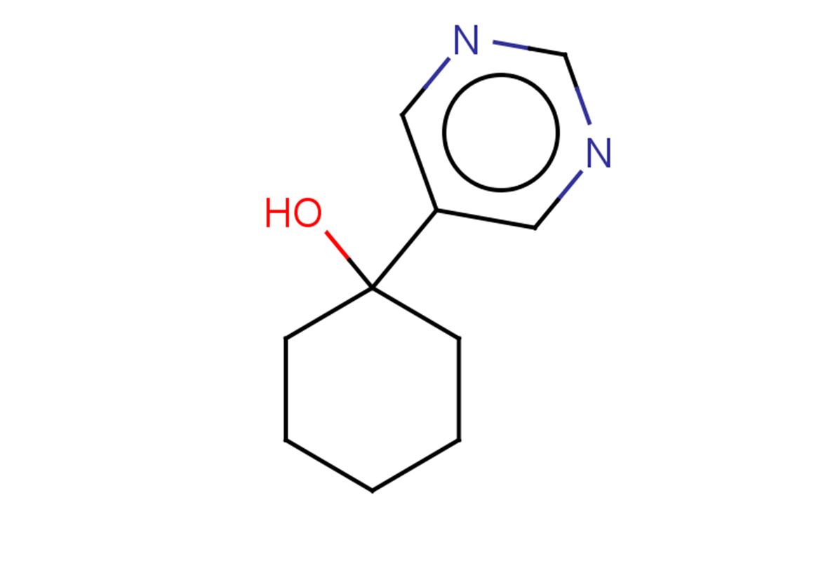 1-(pyrimidin-5-yl)cyclohexan-1-ol